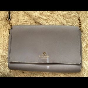 Kate Spade Crossbody Bag with Gold Decal